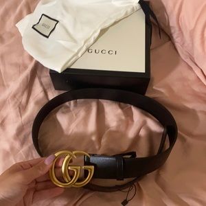 Authentic Gucci Belt wide
